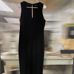 Club Monaco Flared Cut Leg Jumpsuit size 6 minimalist chic corpcore capsule